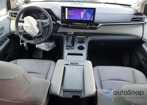 2025 Toyota Sienna Xle z USA, uszkodzony, nr VIN 5TDJSKFC1SS163140